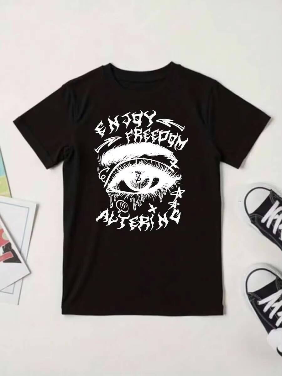 Outdoor Adventure Boys - Kurzarm-T-Shirt für Jungen – Lässiges Rundhals-T-Shirt