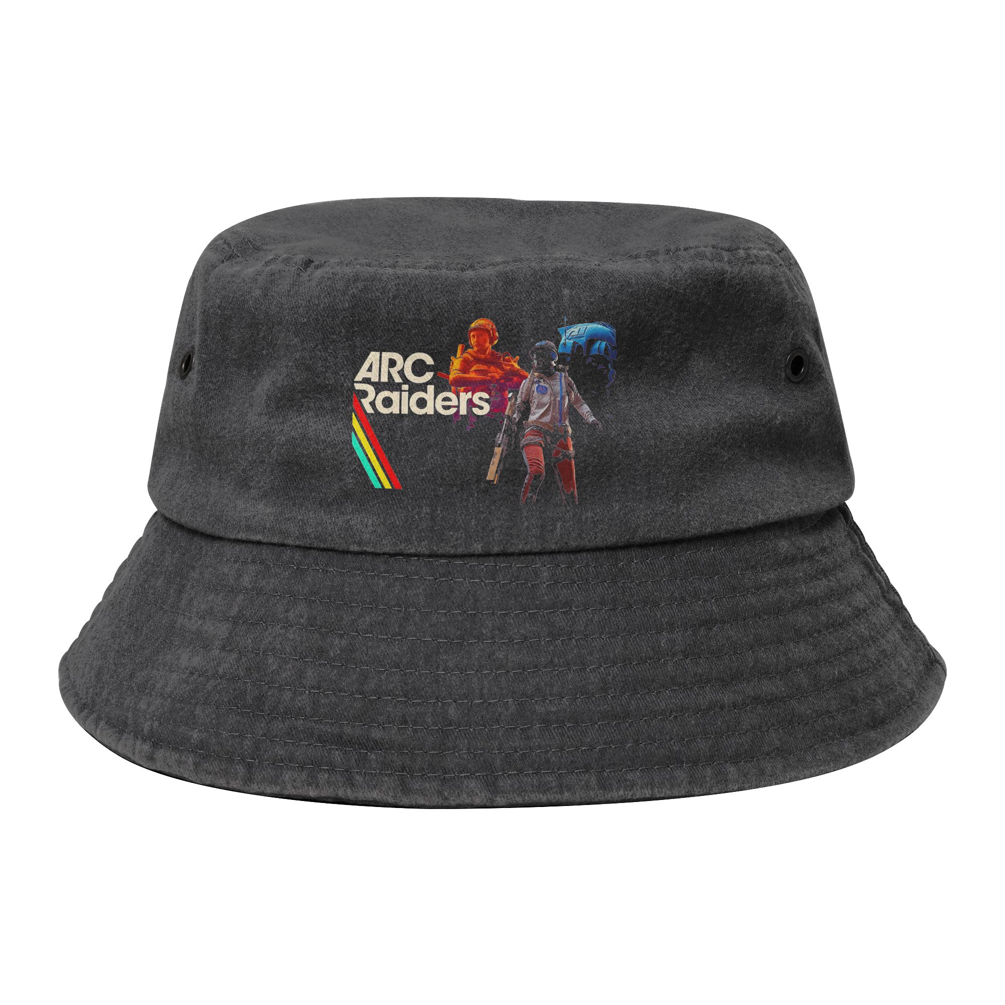 Outdoor Adventure Ideas - Herren Damen Distressed Denim Washed Bucket