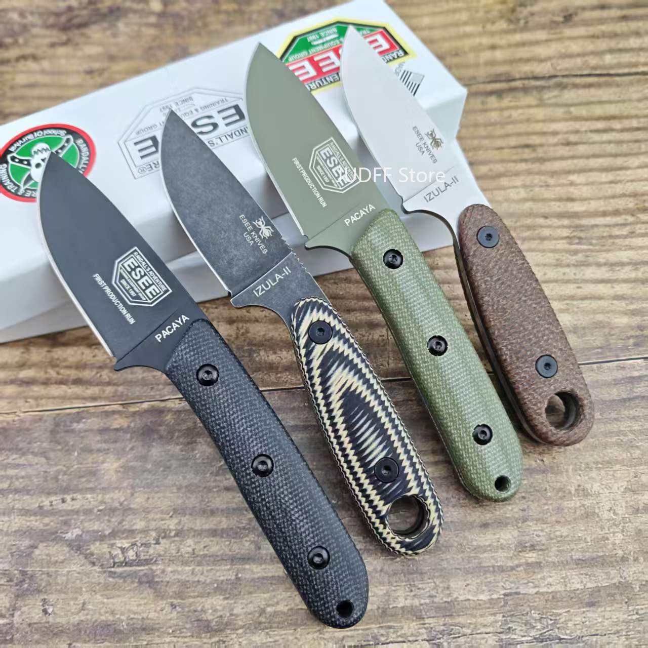 Survival Knife Full Tang - ESEE IZULA/ PACAYA Outdoor-Feststehendes Messer für