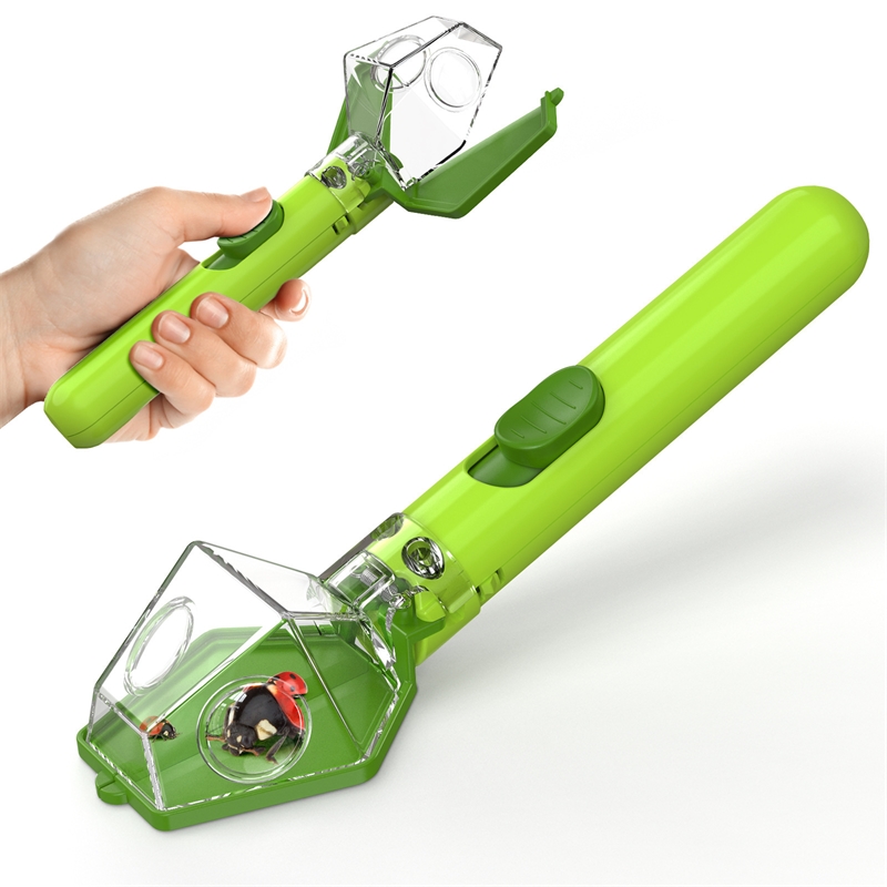 Outdoor Adventure Boys - Insektenfänger für Kinder mit 6-facher Lupe,