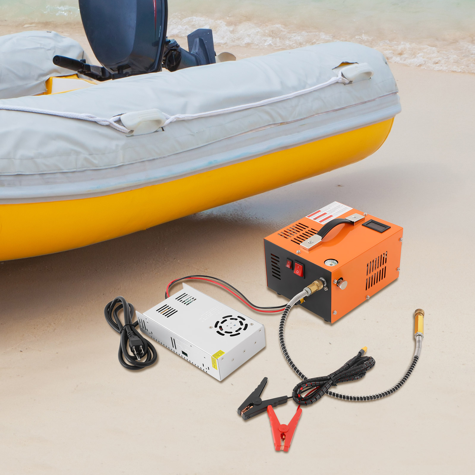 Orange Edelstahl-Hochdruck-Luf – Outdoor Adventure Ideas Bewertung und Preis