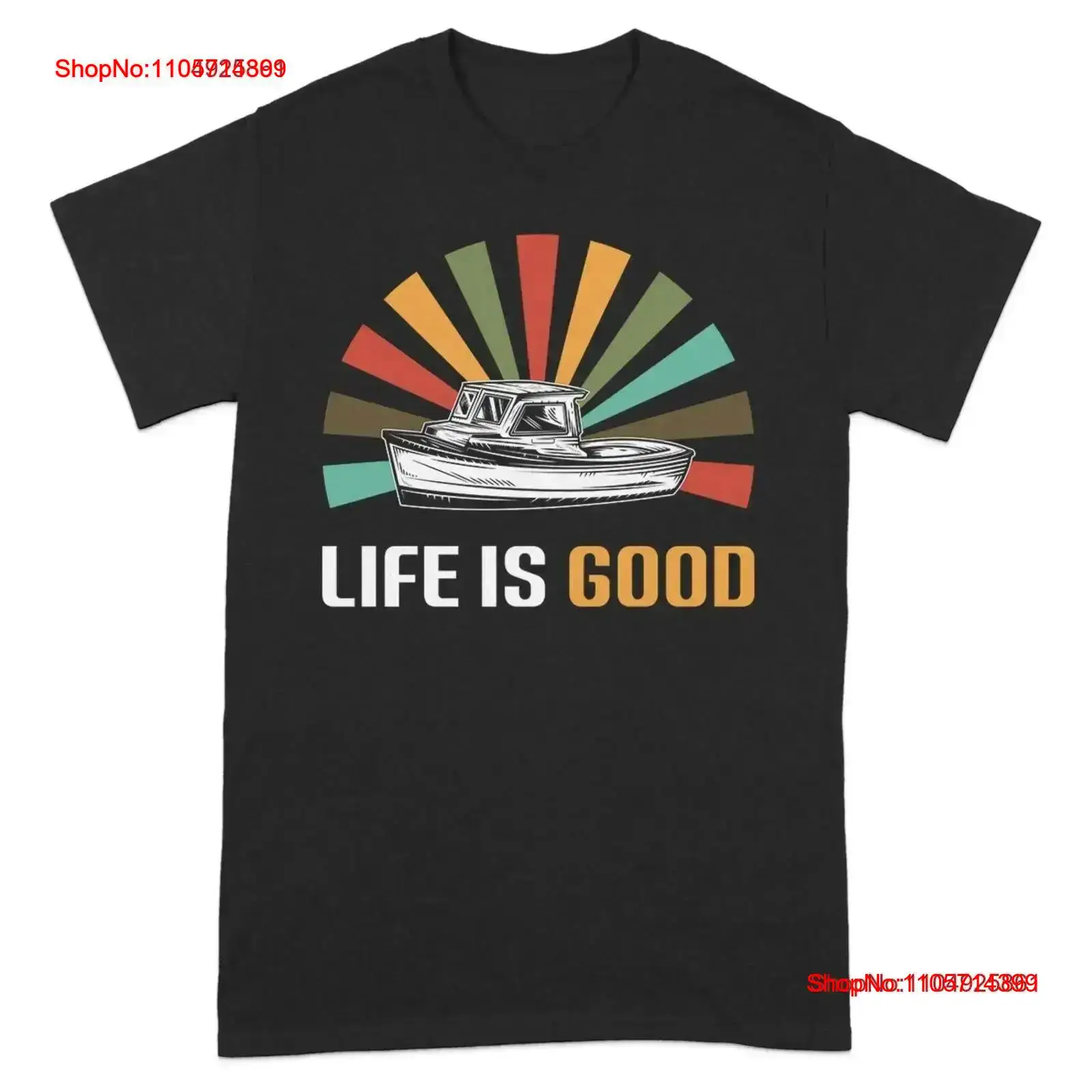 Retro Sunburst Angler-T-Shirt  – Outdoor Adventure Ideas Bewertung und Preis