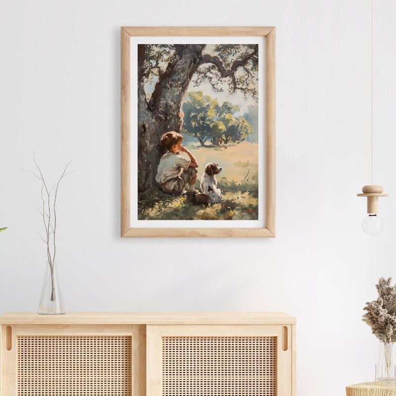 Vintage Jungenzimmer Kunst Pos – Outdoor Adventure Boys Bewertung und Preis