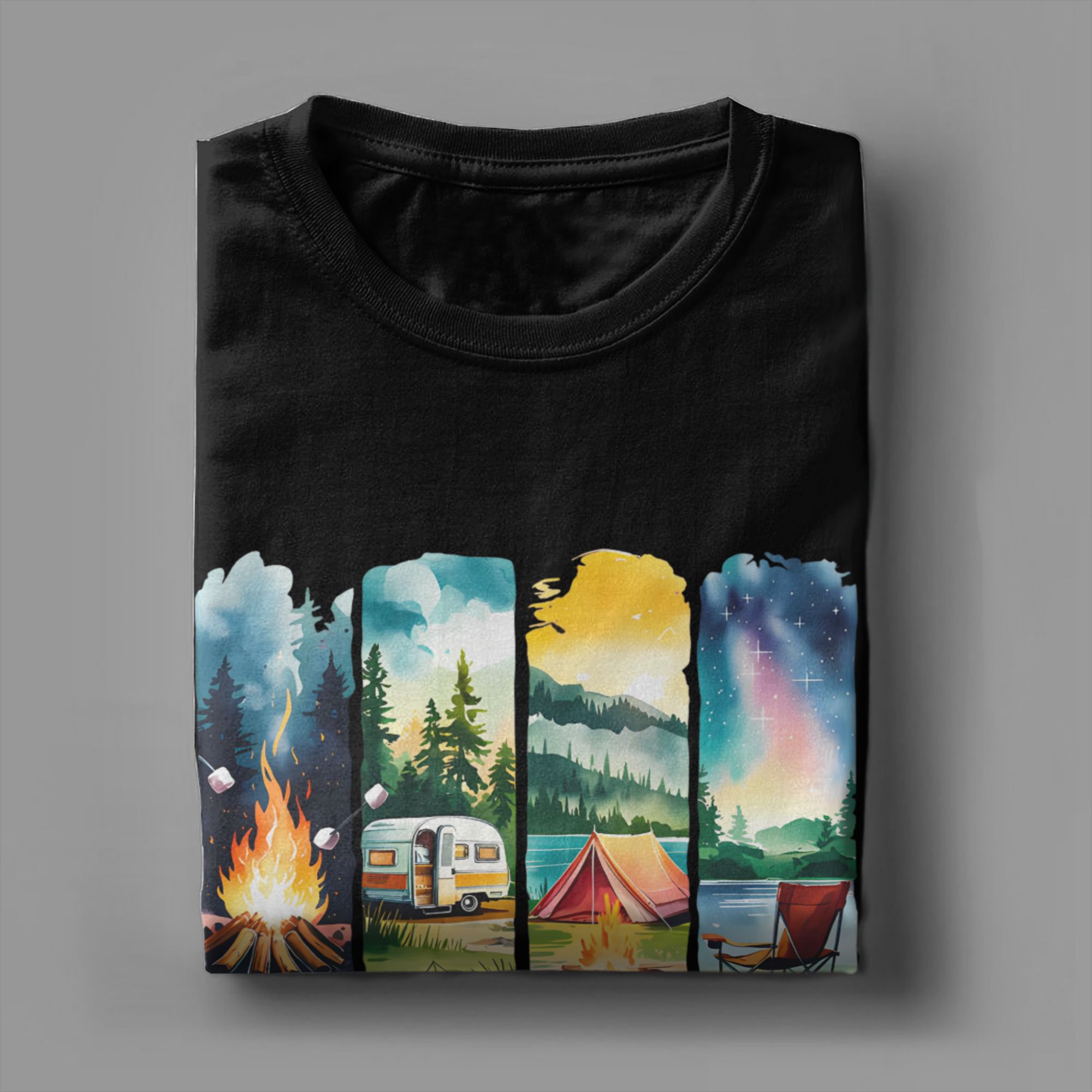 Camping Life T-Shirt RV Zelt L – Outdoor Adventure Rv Bewertung und Preis