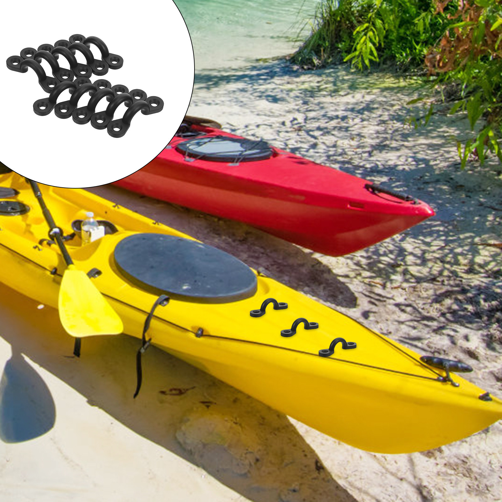 20-teiliges Kajak-Ankerösen-Se – Outdoor Adventure Kayak Bewertung und Preis