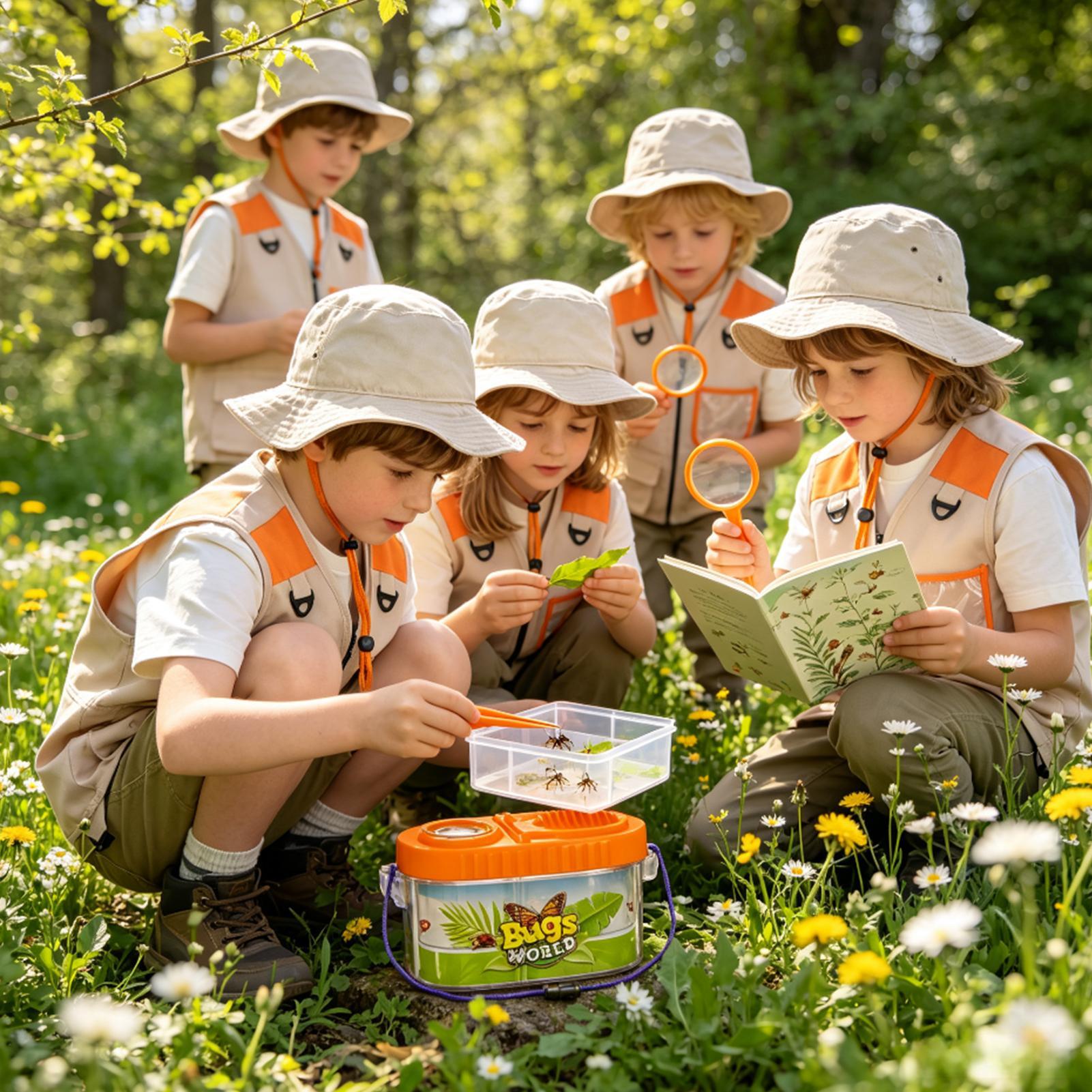 Kinder-Abenteuer-Set mit Lupe  – Outdoor Adventure Boys Bewertung und Preis
