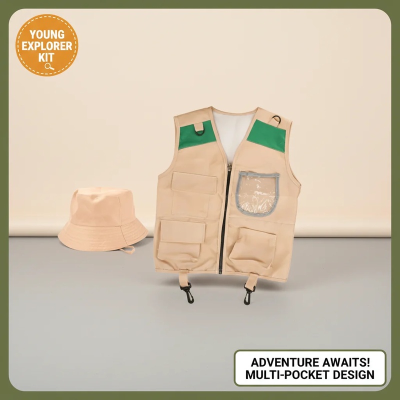 COSKids Safari-Entdecker Weste – Outdoor Adventure Boys Bewertung und Preis