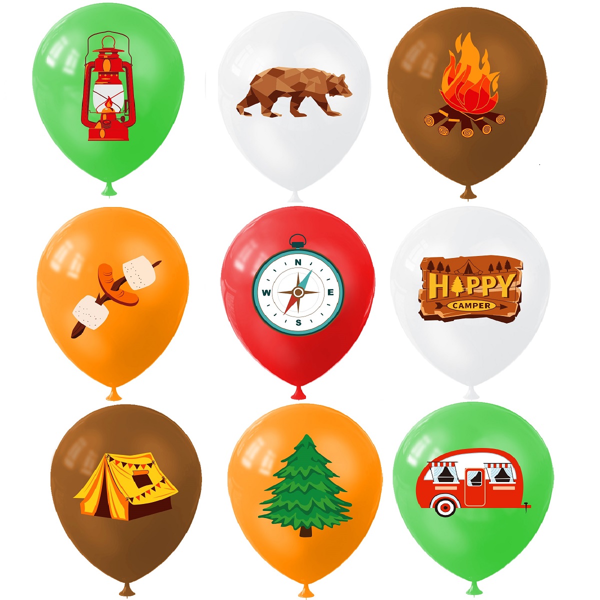 9-teiliges Happy Camping-Ballo – Outdoor Adventure Boys Bewertung und Preis