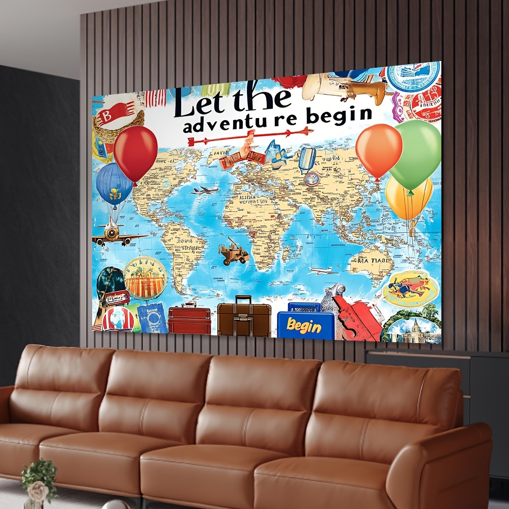 1-Weltkartenhintergrund „Let t – Outdoor Adventure Background Bewertung und Preis