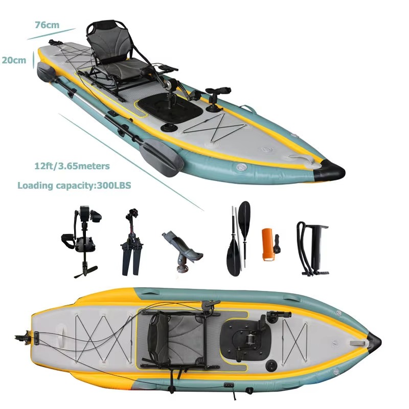 14 Fuß aufblasbares Zweiperson – Outdoor Adventure Kayak Bewertung und Preis
