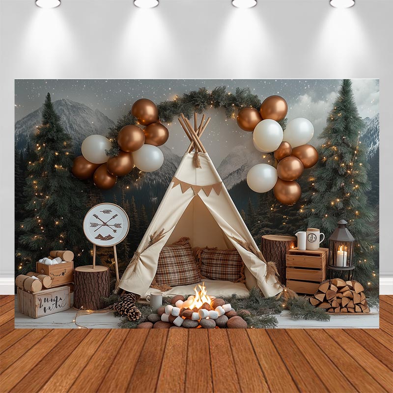 LS Nacht-Camping-Fotografie-Hi – Outdoor Adventure Background Bewertung und Preis