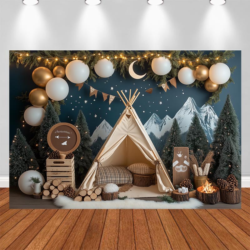 LS Nacht-Camping-Fotografie-Hi – Outdoor Adventure Background Bewertung und Preis