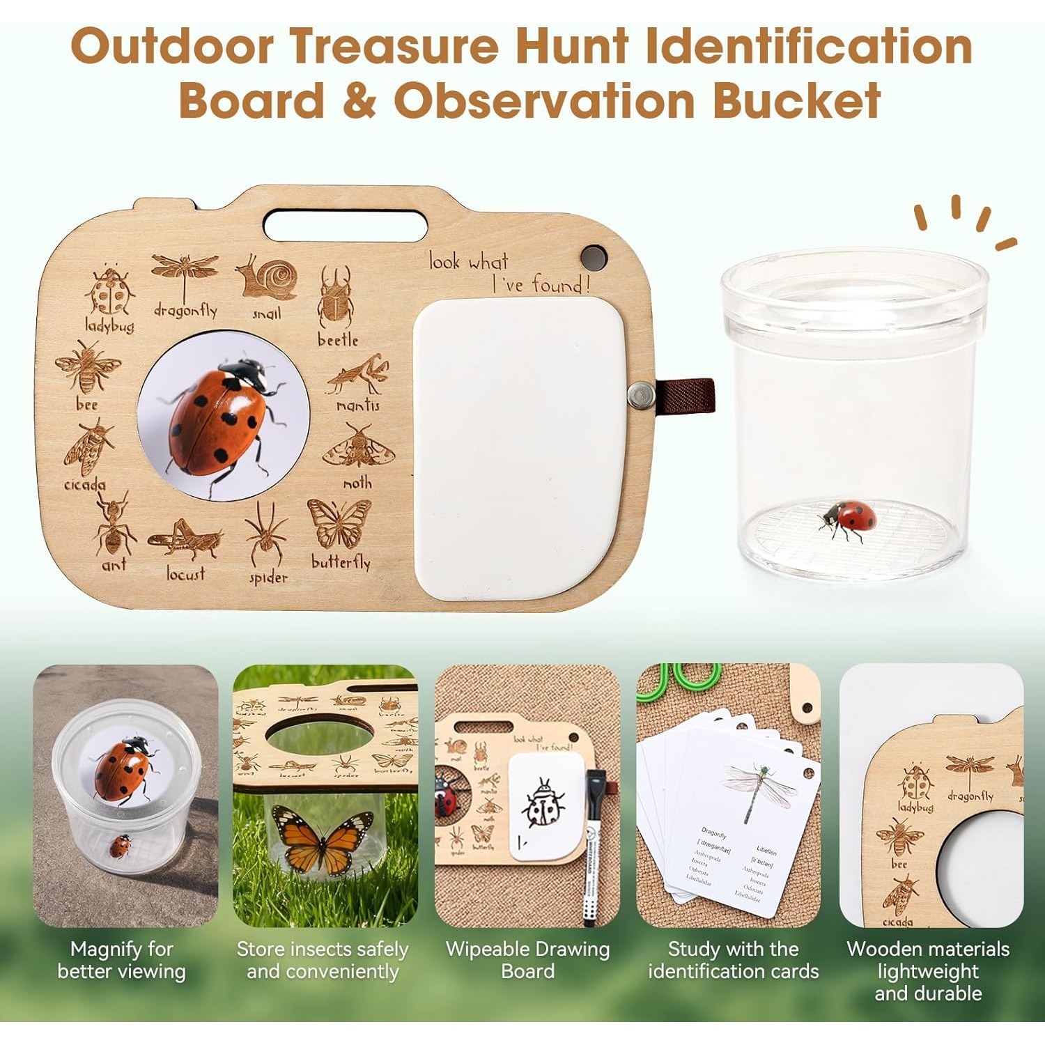 Insektenfänger-Set für Kinder  – Outdoor Adventure Boys Bewertung und Preis