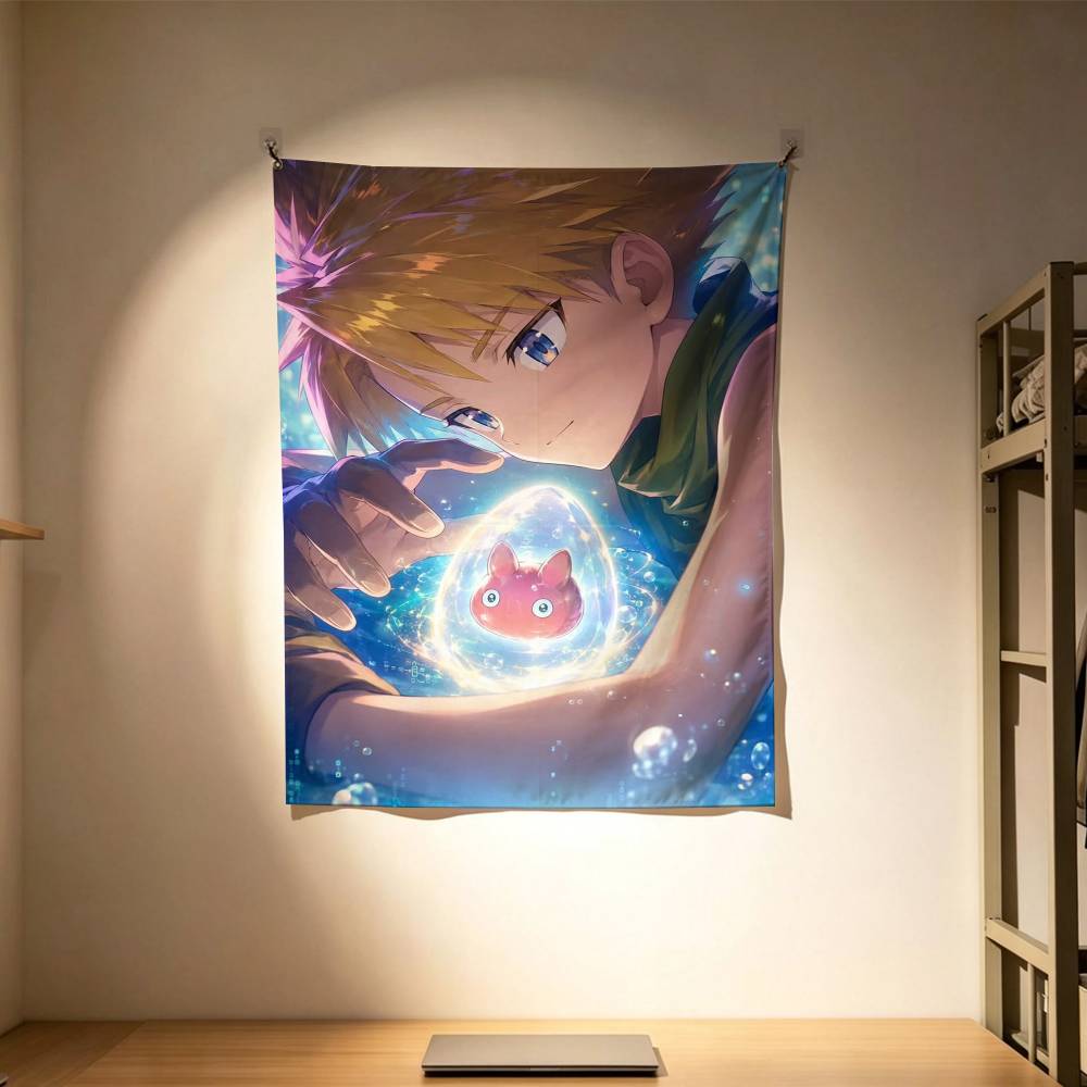 Niedliche Digimon Adventure-Fl – Outdoor Adventure Background Bewertung und Preis