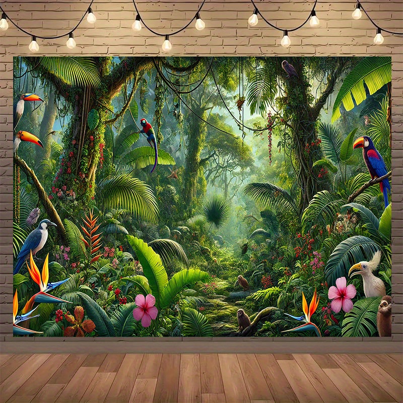 1 Stück Dschungel Abenteuer Hi – Outdoor Adventure Background Bewertung und Preis